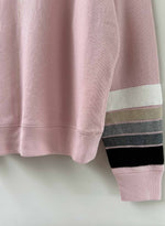 Track Sweatshirt - Blush Multi
