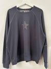 Graphic Cabin Sweatshirt - Graphite Vintage Star