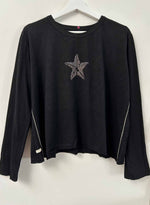 Graphic Ryder Tee - Black Vintage Star