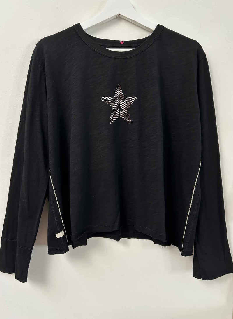 Graphic Ryder Tee - Black Vintage Star