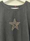 Graphic Ryder Tee - Black Vintage Star