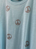 Graphic Ava Tee - Pool Peace Rain