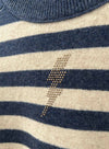 Bandit Cozy Crew - Ecru/navy ST