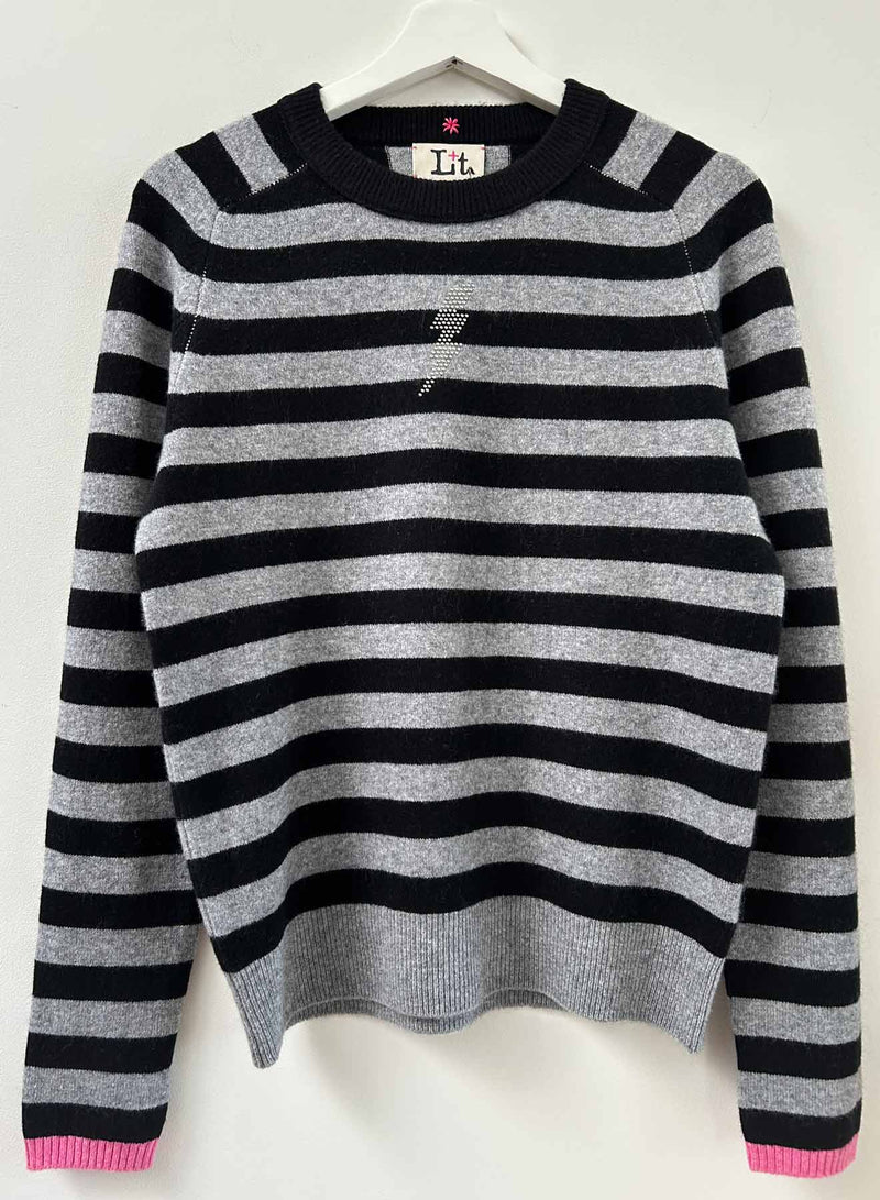 Bandit Cozy Crew - Grey/black ST