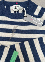 Bandit Cozy Crew - Ecru/navy ST