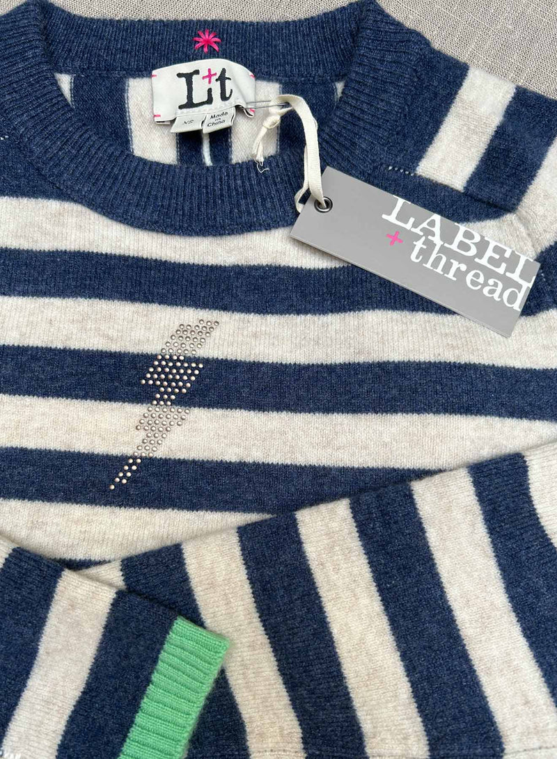Bandit Cozy Crew - Ecru/navy ST