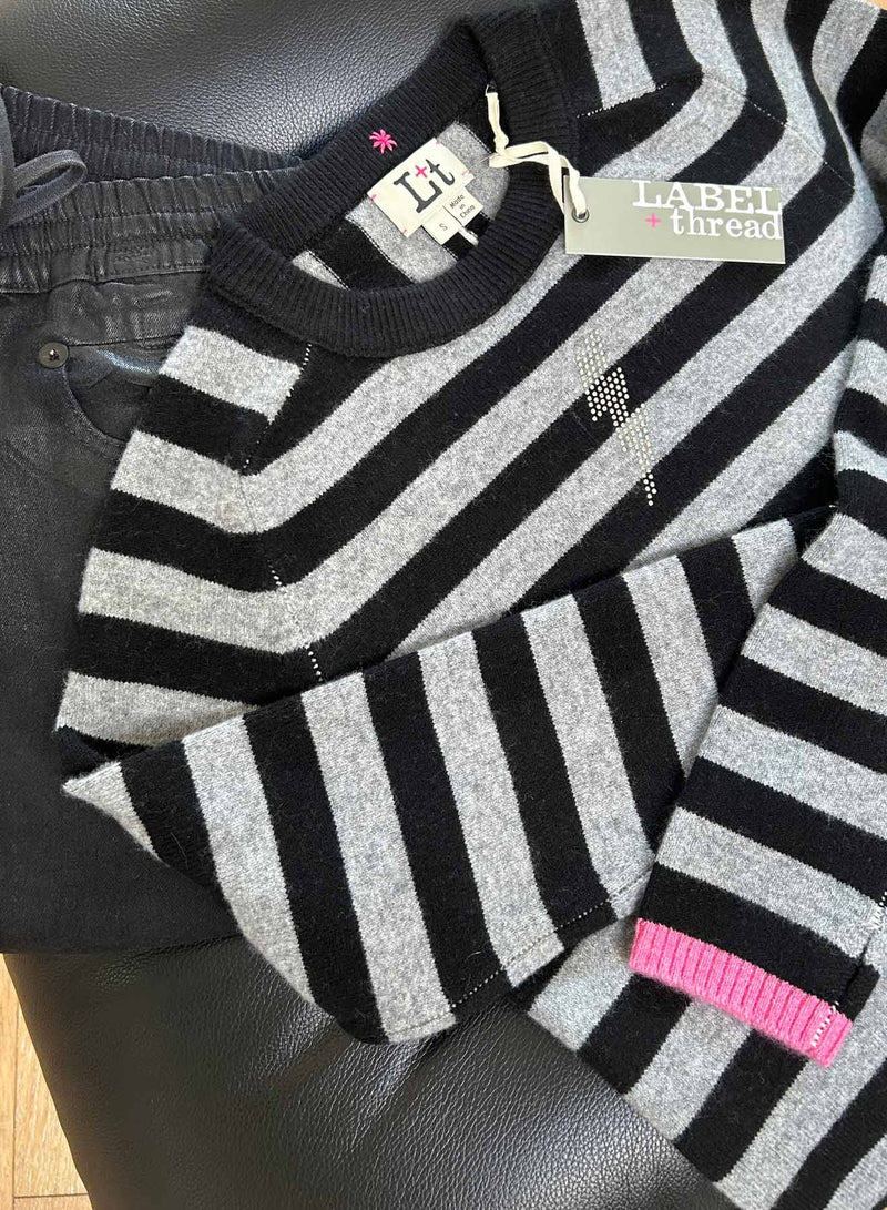Bandit Cozy Crew - Grey/black ST