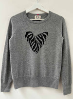 Tiger Heart Crew - Grey/black CR