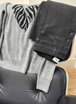 Tiger Heart Crew - Grey/black CR