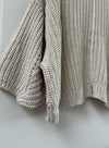 Lyla Cable Sweater - Stone Stud