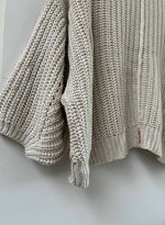 Lyla Cable Sweater - Stone Stud