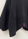 Lyla Cable Sweater - Black Stud