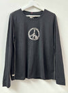 Graphic Norma Tee - Black Peace Crystal