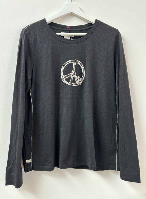 Graphic Norma Tee - Black Peace Crystal