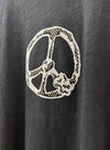 Graphic Norma Tee - Black Peace Crystal