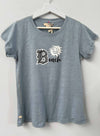 Graphic Ava Tee -   Denim Beach Bum
