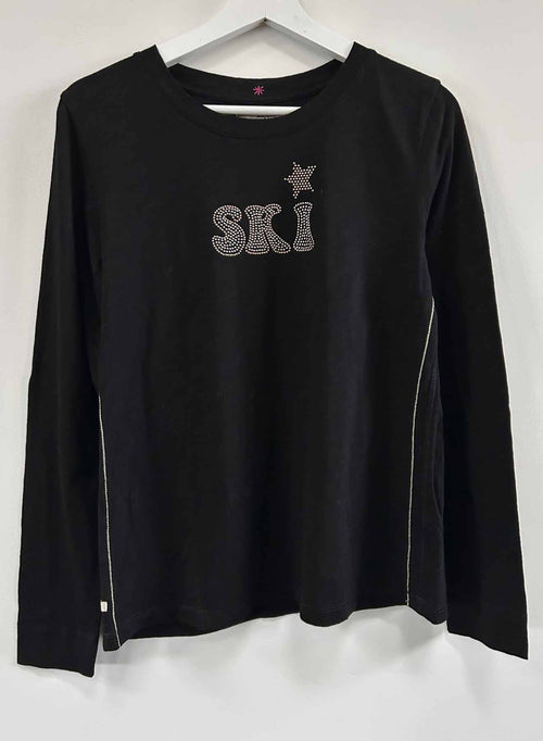 Graphic Norma Tee - Black Ski Crystal