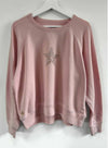 Graphic Cabin Sweatshirt - Blush Vintage Star