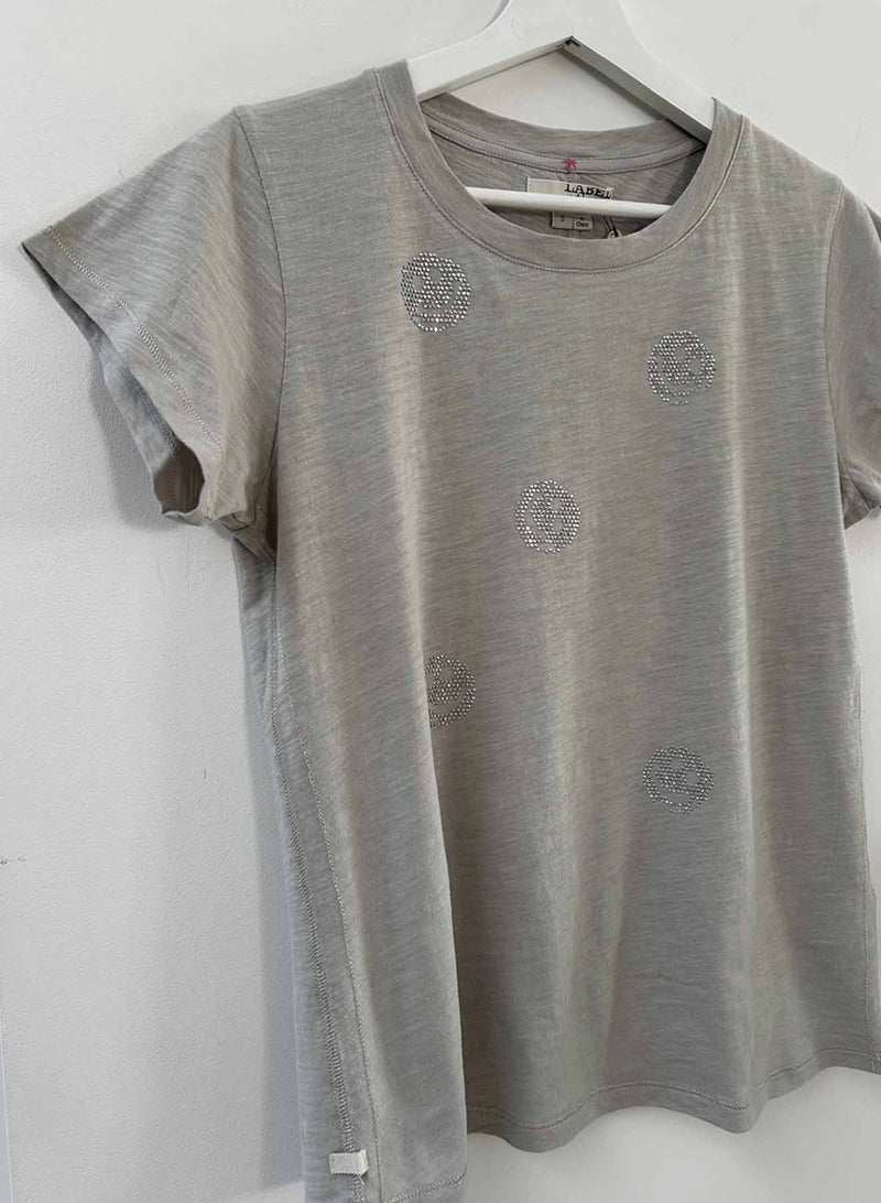 Graphic Ava Tee - Stone Smiles Crystal