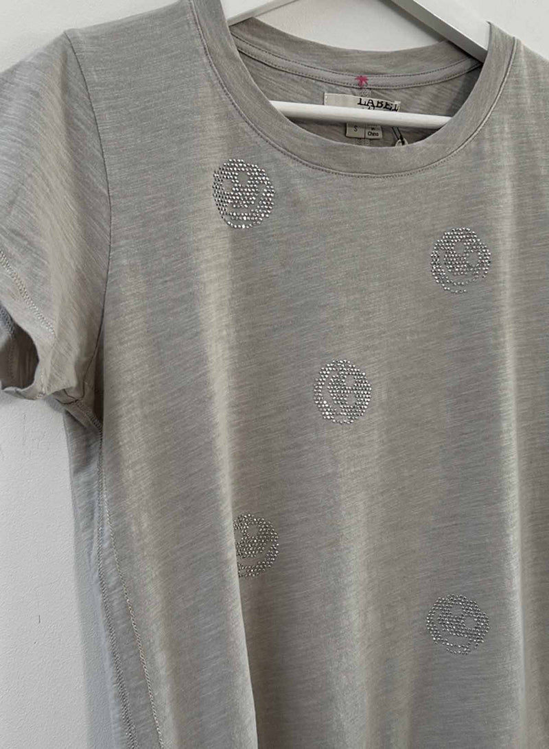 Graphic Ava Tee - Stone Smiles Crystal