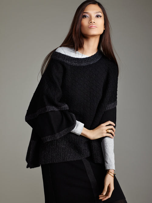 Quilted Poncho