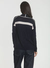 Brooklyn Drape Cardigan - Navy