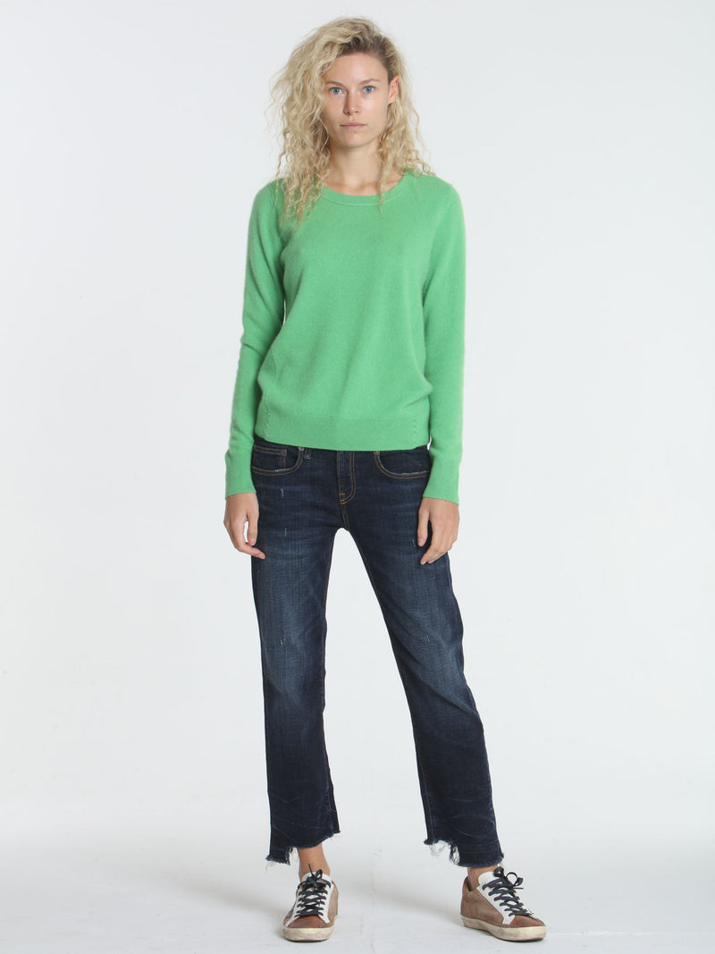 Core Cashmere Crew - Green