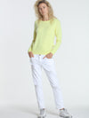 Core Cashmere Crew - Citrus
