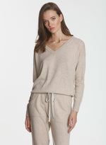 CORE Cashmere BF Vee - Oatmeal