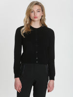 CORE Cashmere Dress Cardigan - Black