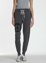 Luxe Peace Jogger - Charcoal