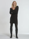 Morgan Knit Dress - Brown/black