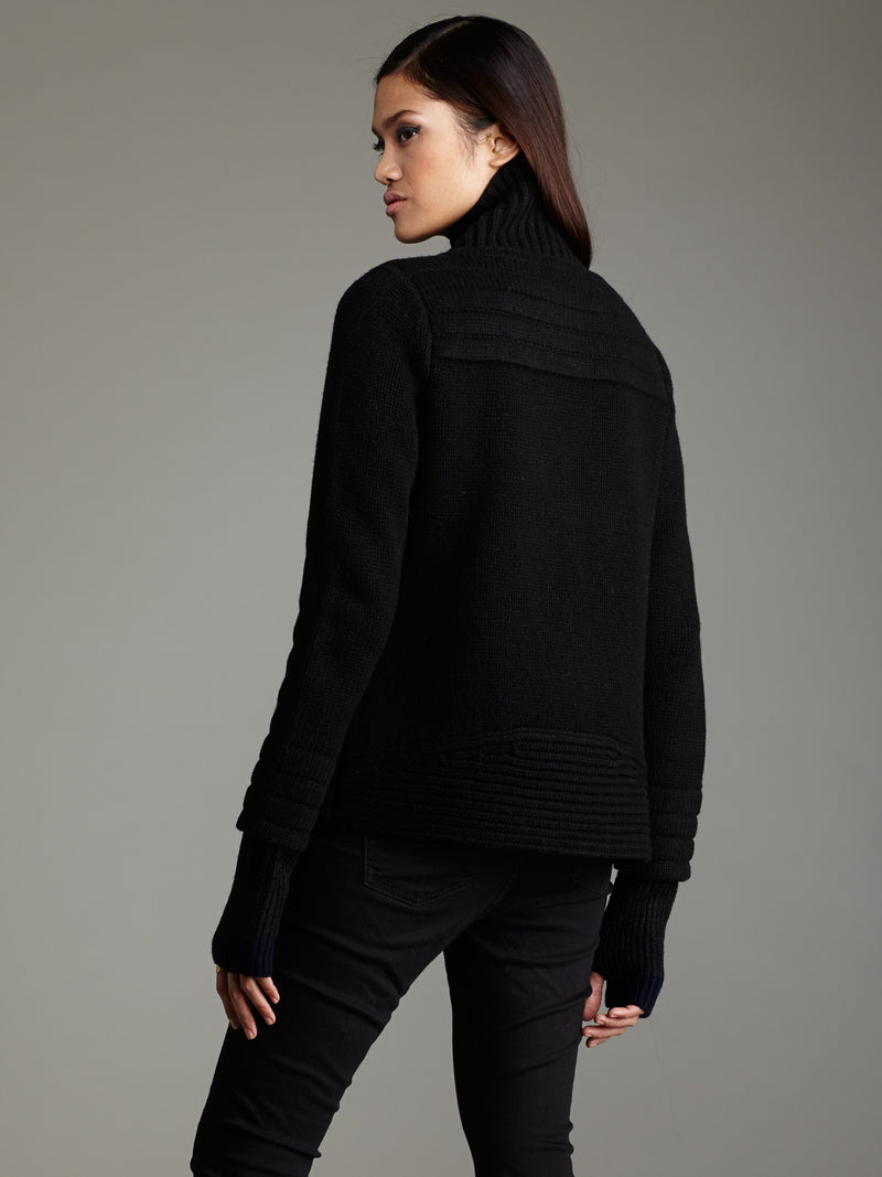 Biker Knit Jacket