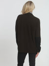 Brandy Block Cardigan - Brown