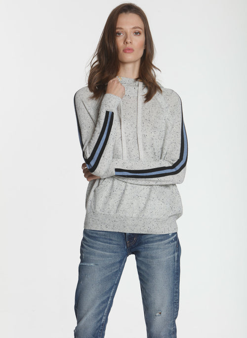 Hannah Hoodie - Grey/denim