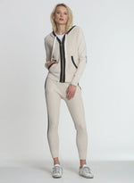 Wanda Waffle Hoodie - Oatmeal
