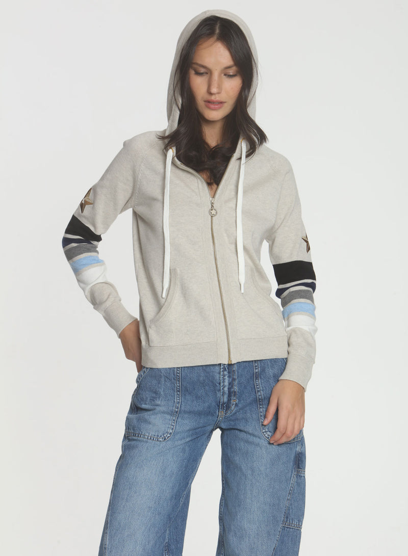 Slim Shady Hoodie - Stone Surf Star