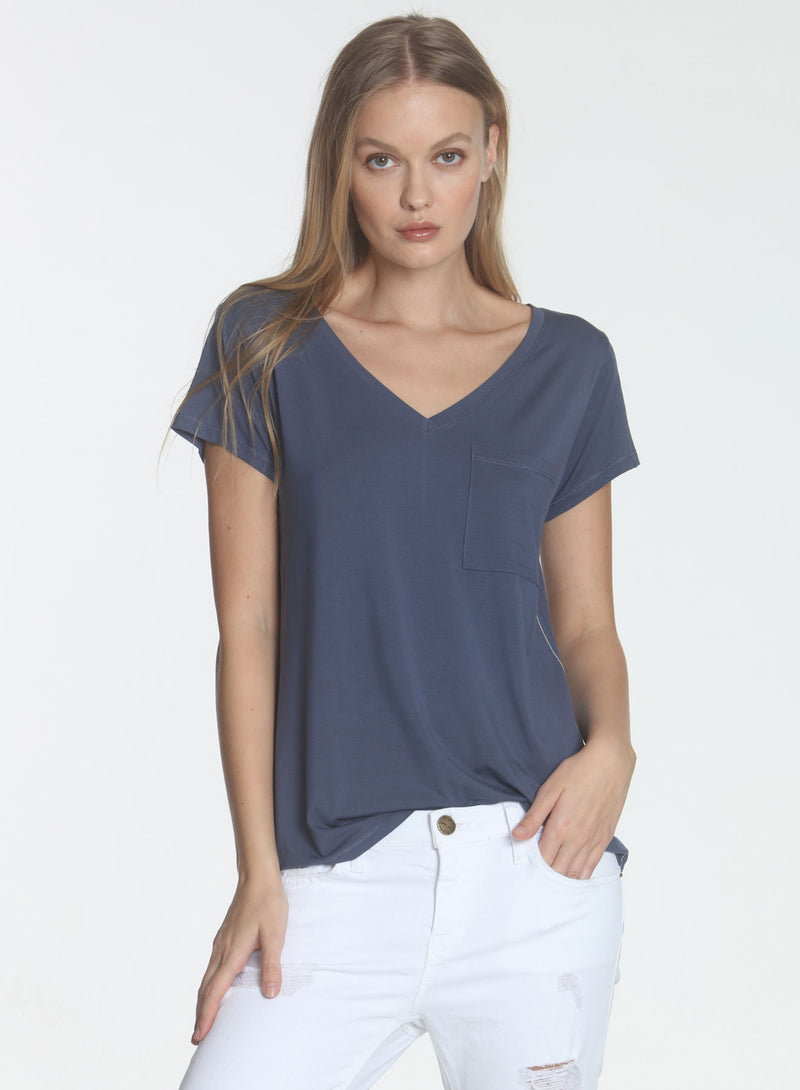 Thread Harper LABEL+thread Women's Harper Pocket Vee - Cadett