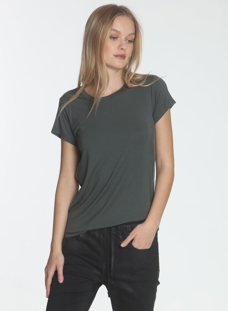 Kate Classic Crew - Loden