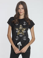 Graphic Kate Crew - Black Star Peaceful