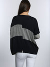 Wide Chic Vee - Navy